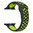Sport Plus Silicone Band for Apple Watch 42mm / 44mm / 45mm / 46mm / Ultra 49mm - Black (Green)