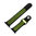 Sport Plus Silicone Band for Apple Watch 42mm / 44mm / 45mm / 46mm / Ultra 49mm - Black (Green)