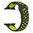 Sport Plus Silicone Band for Apple Watch 42mm / 44mm / 45mm / 46mm / Ultra 49mm - Black (Yellow)