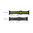 Sport Plus Silicone Band for Apple Watch 42mm / 44mm / 45mm / 46mm / Ultra 49mm - Black (Yellow)