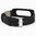 Replacement Leather Wrist Band Strap for Xiaomi Mi Band - Black