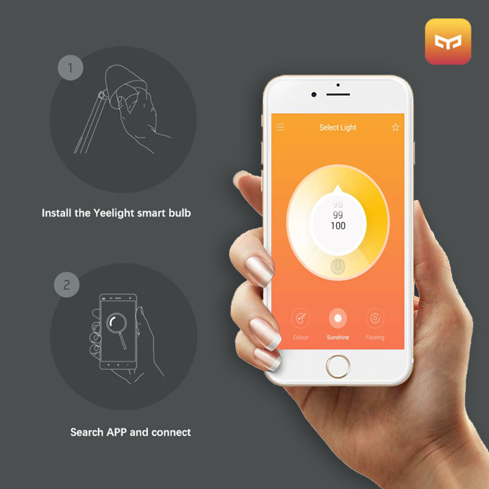 Xiaomi yeelight iphone top