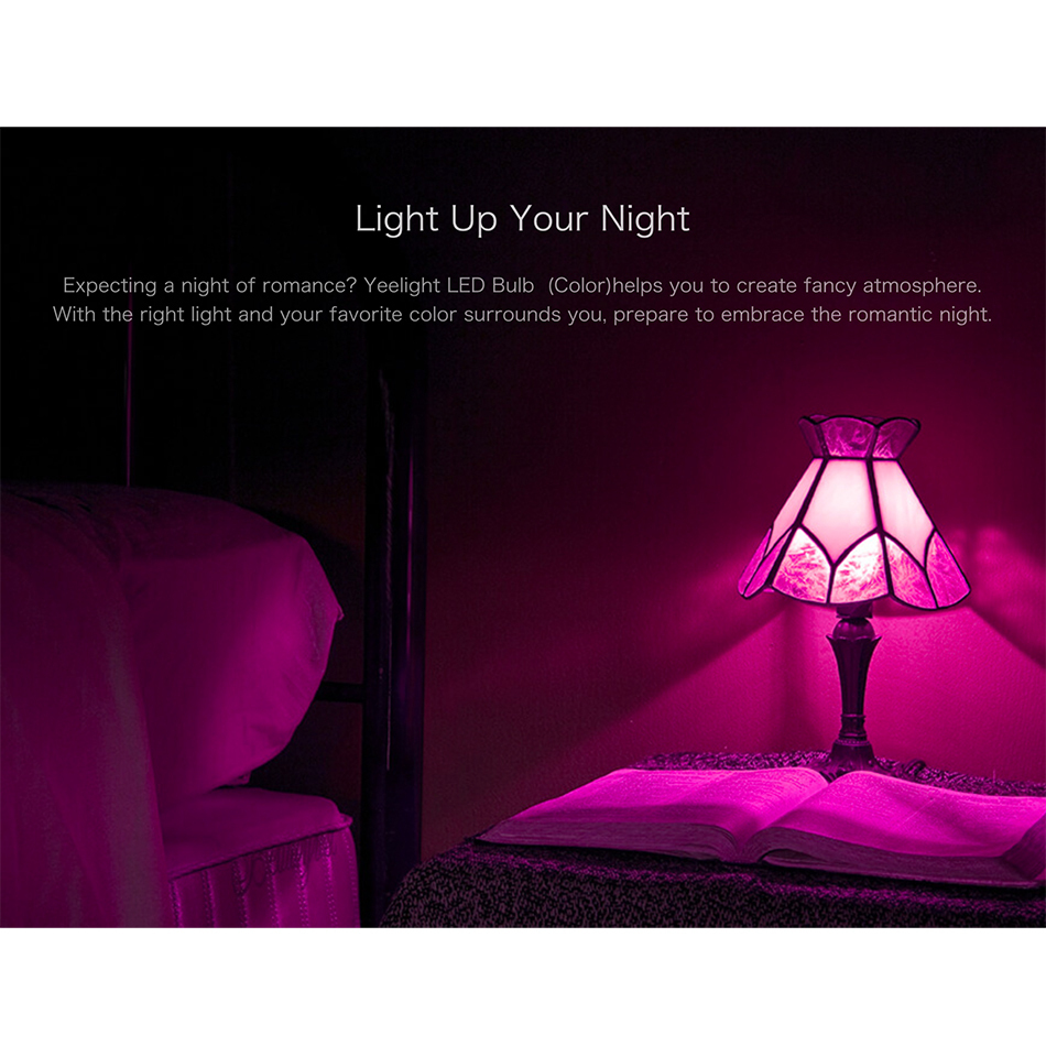 Xiaomi Yeelight E27 Smart LED Light Bulb Colour