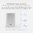 Xiaomi 10000mAh Slim Mobile Power Bank USB Charger - Silver